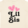 thumbnail image 4 of Inktastic Love Hearts Lil Sis Girls Toddler T-Shirt, 4 of 5