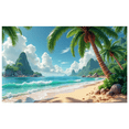thumbnail image 2 of Scenic Tropical Backdrop Beach Landscape Photography Nature Panorama for Travel Wedding Event, 2 of 7