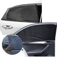 thumbnail image 1 of GHSDFBB 2 Pack Car Window Shades, Car Sun Shade Rear Side Window Car Window Mosquito Net Car Side Window Sun Shade Block UV Sun Protection for Baby Adults Pets Car Blinds fits Most Vehicles, 1 of 7