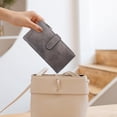 thumbnail image 7 of Wallet for Women Large Capacity Credit Card Holder Rfid Wallet Women Double Zipper Pocket Ladies Bifold Wristlet Clutch Leather Wallet,Black, 7 of 7