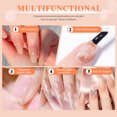 thumbnail image 5 of SAVILAND 100ML Poly Nail Extension Gel: Larger Capacity Poly Gel at-Home Easiest Hard Nails Gel Nudes for Starter Long-Lasting Poly Nail Gel Beginner No Lifting Super Durable Gift for Girls, 5 of 8