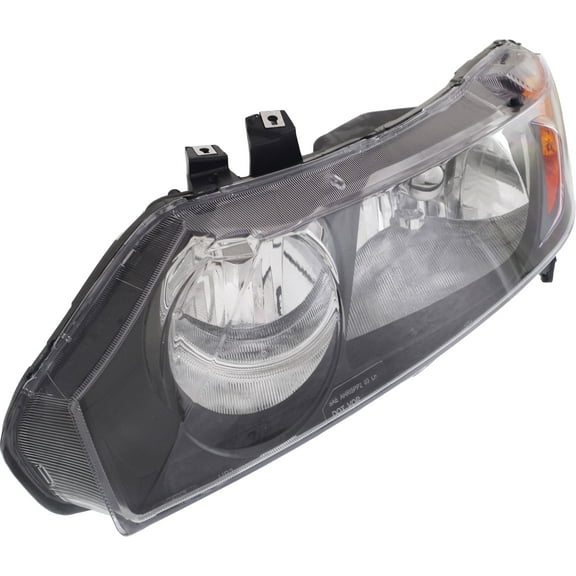 Headlight Compatible With 2006-2008 Honda Civic Left Driver Halogen