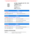 thumbnail image 2 of Air Filter - Compatible with 1996 - 2004 Freightliner FL112 1997 1998 1999 2000 2001 2002 2003, 2 of 2