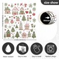 thumbnail image 5 of Yayeee Magnetic Dishwasher Cover for The Front Decoration Home Kitchen Machine Sticker Protector, Green Nordic Christmas, 5 of 6