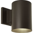 thumbnail image 2 of Progress Lighting P5674-20 5-Inch Cylinder with Heavy Duty Aluminum Construction and Die Cast Wall Bracket Powder Coated Finish UL Listed For Wet Locations, Antique Bronze [Antique Bronze], 2 of 2