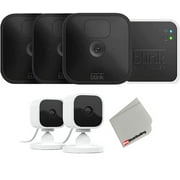 Blink_Outdoor 3 Camera Kit Wireless Security Camera with 2 Indoor Mini Cams Bundle