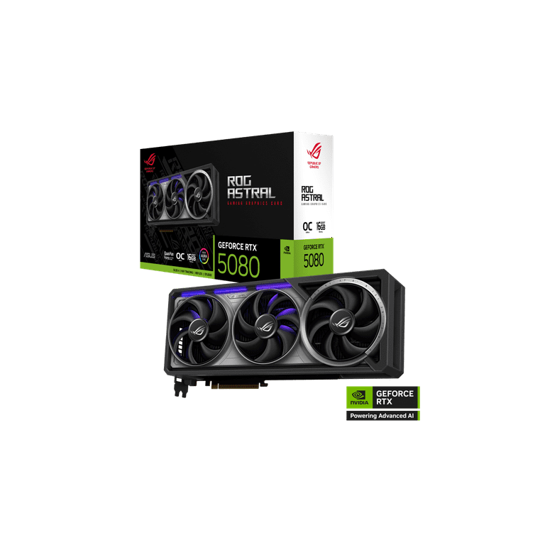 新品未開封 ASUS ROG ASTRAL GEFORCE RTX 5080 ROG Astral GeForce RTX™ 5080 16GB GDDR7 OC Edition | ROG