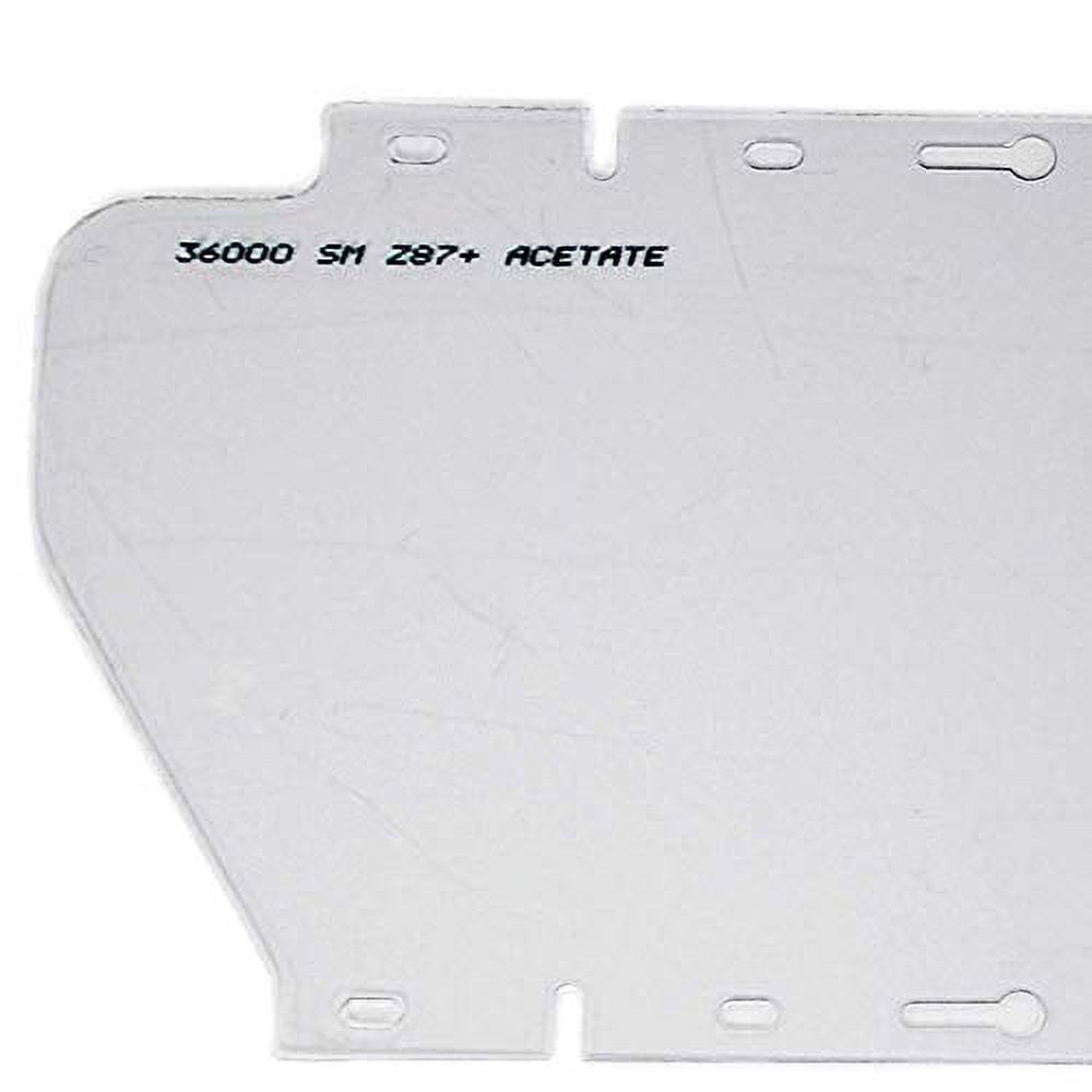 Sellstrom Replacement Windows for 380 Series Face Shields - Clear - 6.5&rdquo; x 19.5&rdquo; x 0.040&rdquo; - Sta-Clear&reg; Anti-Fog