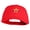 Red, variant on Princess Crown Embroidered New Deluxe Cotton Caps - Red OSFM