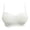 White, variant on Women's Wirefree Seamless Strapless Convertible Bra with Removable Adjustable Straps Comfort Support for Everyday Wear