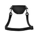 thumbnail image 1 of Collar portavasos de vino de 1 pieza, de tela, cómodo y portátil, con correa ajustable, portabebidas, ideal para picnics, bodas y fiestas, 1 of 5