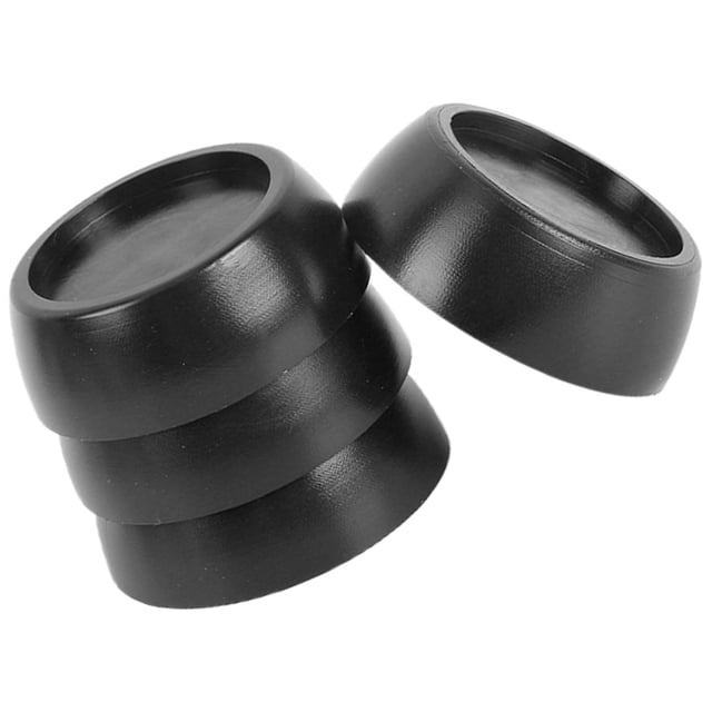 Raindrops 4Pcs Washing Machine Stabilizer Pads Black Rubber Feet Mat for Home Furniture Use