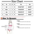 thumbnail image 3 of Bikini cómodo para mujer, conjunto sólido, traje de baño de dos piezas con sujetador relleno, traje de baño, ropa de playa OAVQHLG3B Store  lin121212, 3 of 4