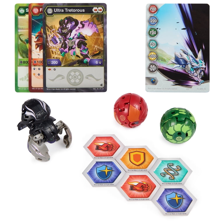 Bakugan, Legends Starter Pack, Ultra Tretorous, 3 Action Figures