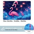 thumbnail image 2 of Flamingo Non-Slip Polyester Indoor Office Rugs Area Rug Machine Washable Floor Mat, 2 of 6