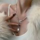 thumbnail image 4 of Collar de gargantilla con colgante de moda para mujer, adorno de calle St, 4 of 5