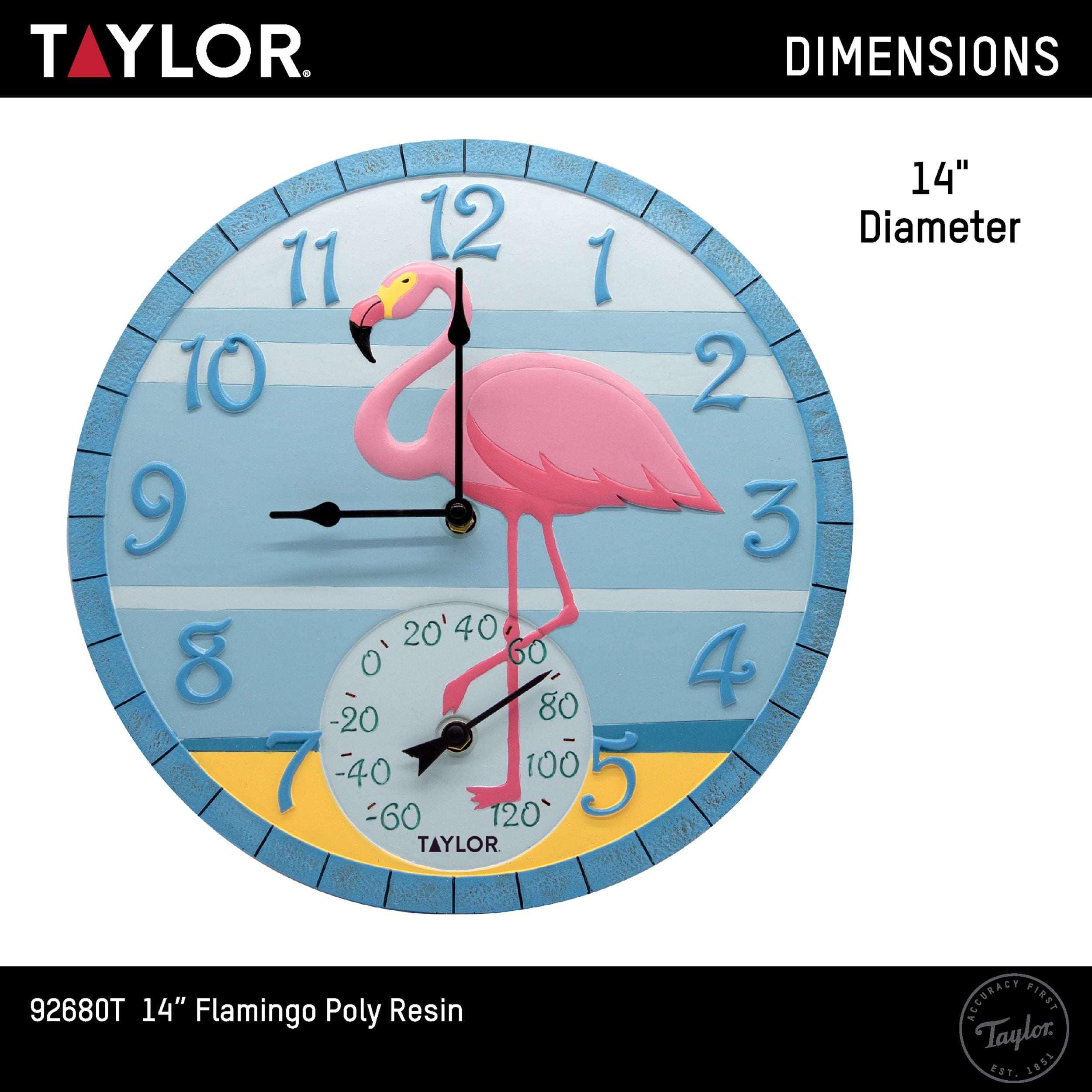 Taylor Precision Products Weather Thermometer - Temperature