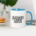 thumbnail image 4 of CafePress - Spicey Out! Mugs - 11 oz Ceramic Mug - Novelty Coffee Tea Cup, 4 of 6