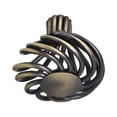 thumbnail image 3 of Utopia Alley 10pcs Aire Round Swirl Cabinet Ring Pull Knob - Decorative Cabinet Drop Pull Knobs- Vintage Cabinet Hardware with Hand Finished Antique Brass - Metal Drawer Pull Knobs 1.8", 3 of 7