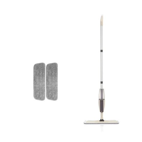 Professional Floor And Tile Spray Cleaning Mop 360 Degree Rotation Mop With Replaceable Mop Cloth Drop Shipping Mop Bucket Mop ,Easy to Use