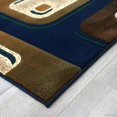 thumbnail image 5 of Allstar Rugs Allstar Woven Geometric Pattern Rug Navy 5' 2"x7' 1" 5' x 8' Brown, 5 of 5