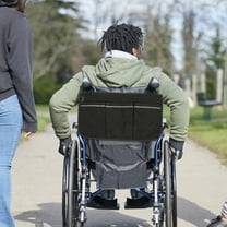 Zcyifa wheelchair bag 1PC Wheelchair Side Bag Storage Pouch Recovery Walker Armrest Side Bag Hanging Pouch for Wheelchair