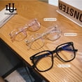 thumbnail image 2 of [Anti Luz Azul] Gafas De Ordenador Transparentes Marco De Las Mujeres Hombres Redondas Bloqueo Óptica Gao Jiahui unisex, 2 of 2