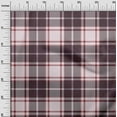 thumbnail image 3 of oneOone Cotton Jersey Wine Fabric Check Plaid Diy Clothing Quilting Fabric Print Fabric By Yard 58 Inch Wide, 3 of 4