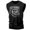 TankTop White on Black, variant on Gymish Old School Workout T-Shirt for Men, Funny Gym Shirt, Lifting Tee, Deadlift Shirt, Men's Athletic Top, Warm Grey with Sleeve Logo, Small