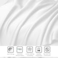 thumbnail image 6 of California King Tencel Lyocell Sheets Set - Cooling, Silky Soft Eucalyptus Bed Sheets, Deep Pocket 16", Moisture Wicking, 6 of 17