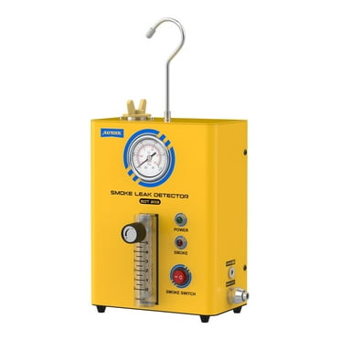 AUTOOL SDT203 Smoke Leak Detecter, Car EVAP Smoke Machine, Automotive Oil Pipe Leakage Analyze Locator, Fuel Pressure Tester Built-In Air Pump for Vehicle Air Tightness Diagnosis