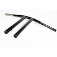 thumbnail image 5 of Dominator Industries 1 1/4 inch Club Style T-Bar, 14 inch Rise, Gloss Black Compatible With 1996-2018 Dyna, Softail and Sportster, 5 of 7