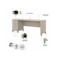 thumbnail image 3 of Bush Furniture Somerset 72" Office Desk with Chair Sand Oak (SET031SO), 3 of 8