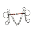 thumbnail image 3 of yotijay Horse Bit Snaffle Bit for Horse Training Outdoor Horse Accessories Horse Chewing 135mm, 3 of 9