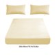 thumbnail image 3 of Lámina De Fibra Sábana bajera ajustable de 200x180 cm para cama doble,protector de colchón antideslizante con fibra suave,funda de punto elástico de 3 piezas (amarillo). Rkxzt, 3 of 8