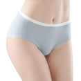 thumbnail image 2 of Women's Briefs Postpartum Underwear with Ice Pack Insert Underwear for Women High Waist Womens Briefs Women Boy Shorts Womens Bikini Panties Seamless Breathable High Waist Blue XL, 2 of 5