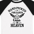 thumbnail image 4 of Inktastic Handpicked for Earth By My Oma in Heaven with Angel Wings Boys or Girls Toddler T-Shirt, 4 of 5