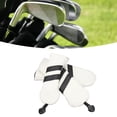 thumbnail image 1 of Club Head Covers, Wood Fairway  Dustproof Rotatable Label Tag Club Protector PU Driver Headcover, 1 of 8