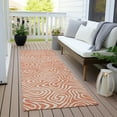 thumbnail image 6 of Addison Rugs Chantille Indoor/Outdoor Transitional Swirls Salmon Washable Runner Rug, 2'3" x 7'6", 6 of 6