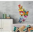 thumbnail image 3 of 3D Vivid Colorful Butterfly Wall Sticker Decoration Room Decor Butterflies for Kids - 12PCs Mix Color, 3 of 3