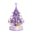 thumbnail image 1 of SHAR purple crystal Christmas tree music box toy, 1 of 6