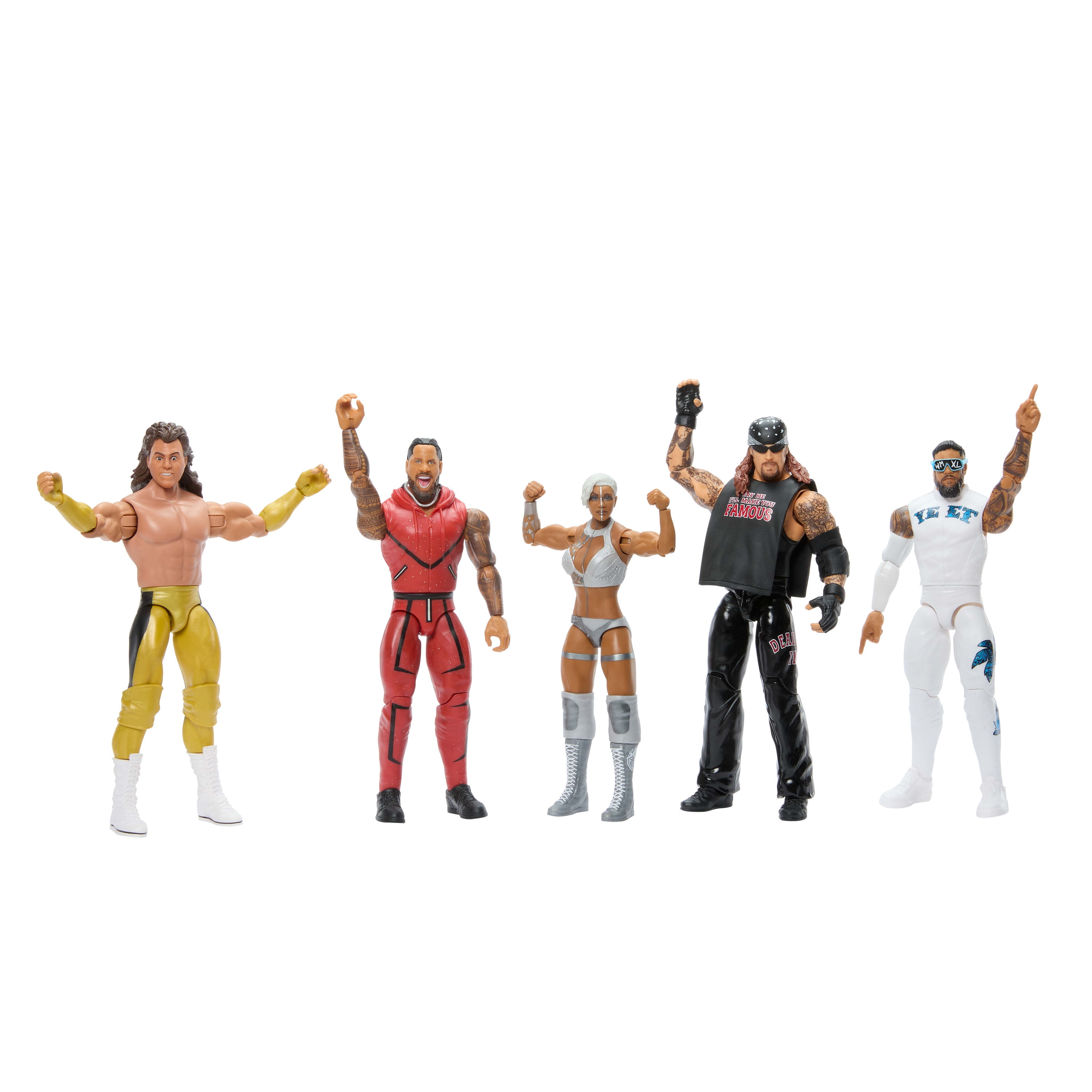WWE Jey Uso Action Figure, Main Event Series #161, 6-inch Collectible with Articulation