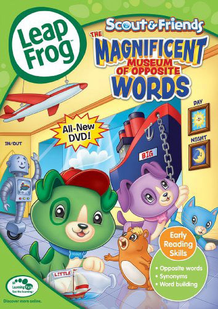 Leap Frog: Scout & Friends: The Magnificent Museum of Opposite Words (DVD), Lions Gate, Kids & Family - image 2 of 2