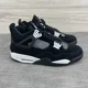 thumbnail image 2 of N I-K-E A i r-Jor-dan 4 Retro White Thunder FQ8138-001 Men’s Size 13, 2 of 6