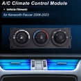 thumbnail image 2 of Módulo de panel de control del calentador de aire acondicionado Unique Bargains para Kenworth Paccar 2006-2023 Unidad de clima HVAC No. F21-1013-21-000/F21101321000/25787984, 2 of 7