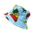 thumbnail image 5 of Empire Cove Fruits Reversible Bucket Hat Fisherman Cap Women Watermelon Pineapple, 5 of 5