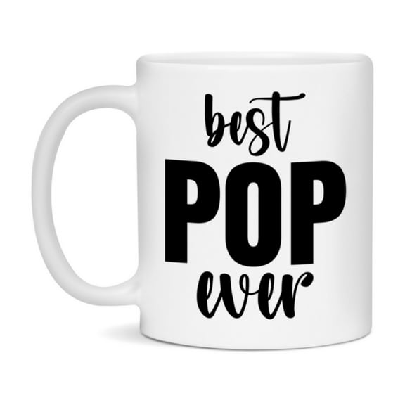 Best Pop Ever Mug, Father’s Day Gift, 11Oz Or 15Oz Ceramic Coffee Mug