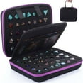 thumbnail image 3 of CIYISON Durability Dices Storage Organizers with Removable Slotted Tray and Handle for Safe Transport, 3 of 14