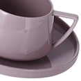 thumbnail image 3 of DOLITY Nordic 250ml Ceramic Cup with Coaster Multi-Use Porcelain Drinkware Espresso for Pink, 3 of 9