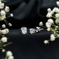 thumbnail image 6 of Rosec Jewels Lab Grown Diamond Earrings Unisex - 0.9 Ct - Round Lab Diamond Stud with Screw Back (EF-VS Quality) - Ready to Gift, 925 Sterling Silver, 6 of 8